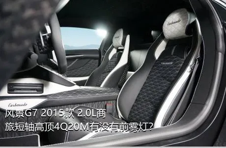 风景G7 2015款 2.0L商旅短轴高顶4Q20M有没有前雾灯？