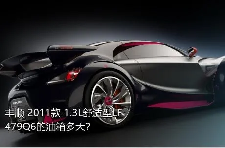 丰顺 2011款 1.3L舒适型LF479Q6的油箱多大？