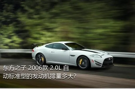 东方之子 2006款 2.0L 自动标准型的发动机排量多大？