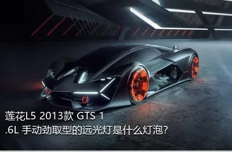 莲花L5 2013款 GTS 1.6L 手动劲取型的远光灯是什么灯泡？