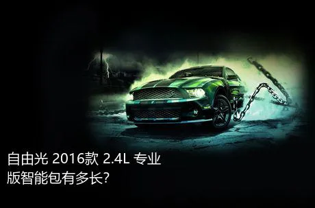 自由光 2016款 2.4L 专业版智能包有多长？