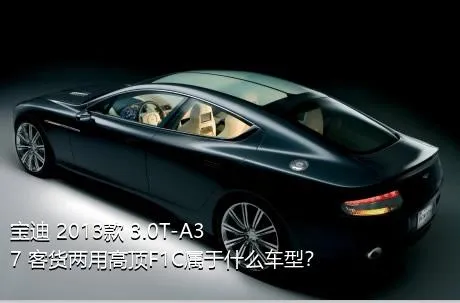 宝迪 2013款 3.0T-A37 客货两用高顶F1C属于什么车型？