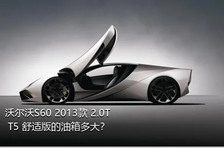 沃尔沃S60 2013款 2.0T T5 舒适版的油箱多大？