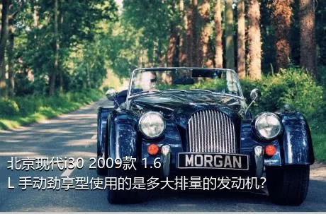 北京现代i30 2009款 1.6L 手动劲享型使用的是多大排量的发动机？