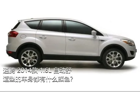 速腾 2014款 1.6L 自动舒适型的车身都有什么颜色？