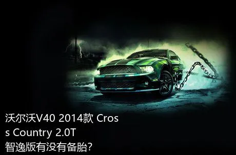 沃尔沃V40 2014款 Cross Country 2.0T 智逸版有没有备胎？