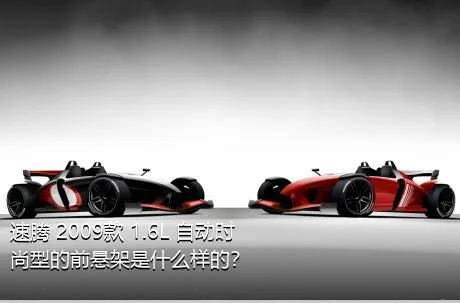 速腾 2009款 1.6L 自动时尚型的前悬架是什么样的？