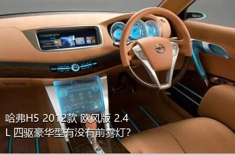 哈弗H5 2012款 欧风版 2.4L 四驱豪华型有没有前雾灯？