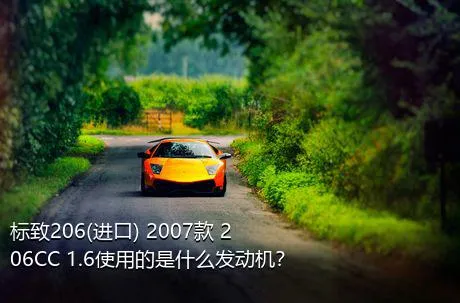 标致206(进口) 2007款 206CC 1.6使用的是什么发动机？