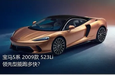 宝马5系 2009款 523Li 领先型能跑多快？