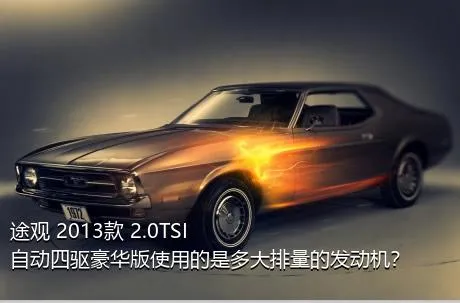 途观 2013款 2.0TSI 自动四驱豪华版使用的是多大排量的发动机？