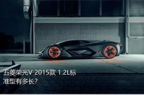 五菱荣光V 2015款 1.2L标准型有多长？