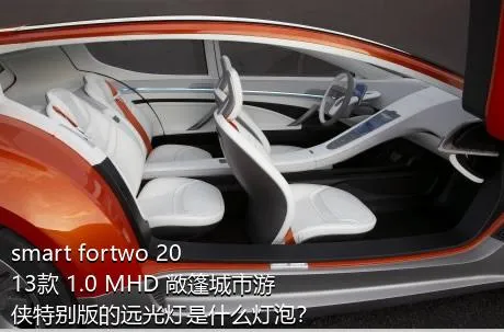 smart fortwo 2013款 1.0 MHD 敞篷城市游侠特别版的远光灯是什么灯泡？