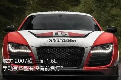 威志 2007款 三厢 1.6L 手动豪华型有没有前雾灯？