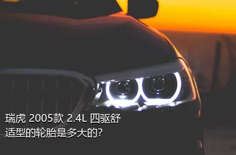 瑞虎 2005款 2.4L 四驱舒适型的轮胎是多大的？