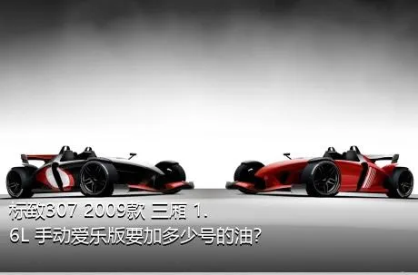 标致307 2009款 三厢 1.6L 手动爱乐版要加多少号的油？