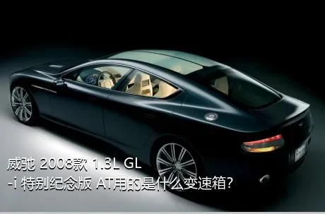 威驰 2008款 1.3L GL-i 特别纪念版 AT用的是什么变速箱？