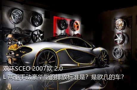 双环SCEO 2007款 2.0L 两驱手动豪华型的排放标准是？是欧几的车？