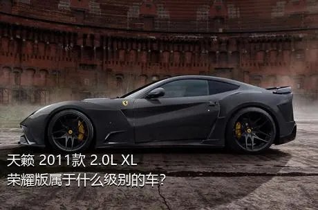 天籁 2011款 2.0L XL荣耀版属于什么级别的车？