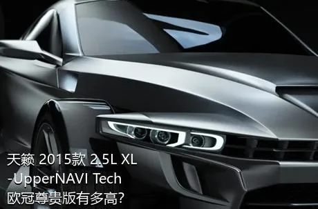 天籁 2015款 2.5L XL-UpperNAVI Tech欧冠尊贵版有多高？