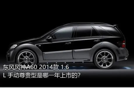 东风风神A60 2014款 1.6L 手动尊贵型是哪一年上市的？