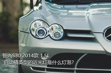 智尚S30 2014款 1.5L 自动精英型的近光灯是什么灯泡？