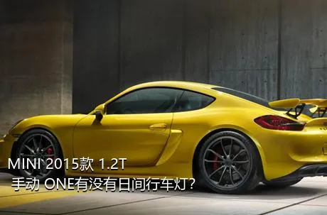 MINI 2015款 1.2T 手动 ONE有没有日间行车灯？