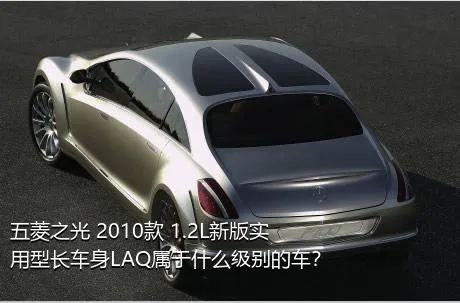 五菱之光 2010款 1.2L新版实用型长车身LAQ属于什么级别的车？