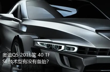 奥迪Q5 2016款 40 TFSI 技术型有没有备胎？