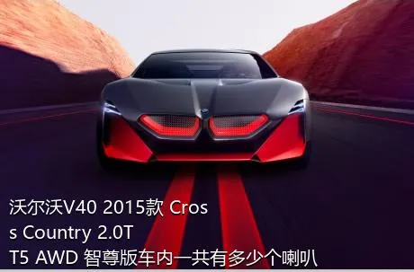 沃尔沃V40 2015款 Cross Country 2.0T T5 AWD 智尊版车内一共有多少个喇叭？