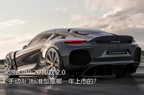 永源A380 2010款 2.0L 手动3门标准型是哪一年上市的？