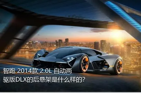 智跑 2014款 2.0L 自动两驱版DLX的后悬架是什么样的？