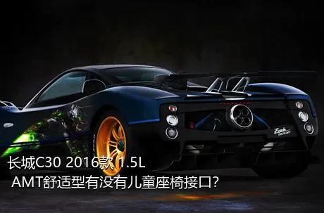 长城C30 2016款 1.5L AMT舒适型有没有儿童座椅接口？