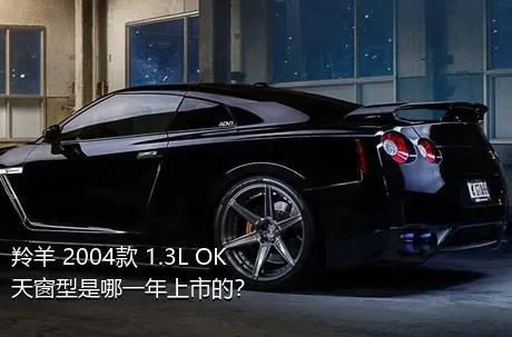 羚羊 2004款 1.3L OK天窗型是哪一年上市的？