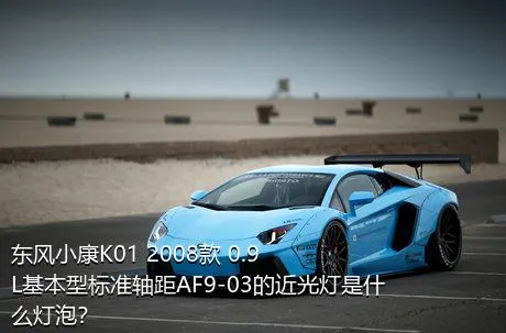 东风小康K01 2008款 0.9L基本型标准轴距AF9-03的近光灯是什么灯泡？