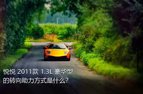 悦悦 2011款 1.3L 豪华型的转向助力方式是什么？