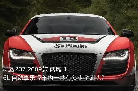 标致207 2009款 两厢 1.6L 自动享乐版车内一共有多少个喇叭？