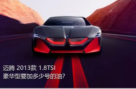 迈腾 2013款 1.8TSI 豪华型要加多少号的油？