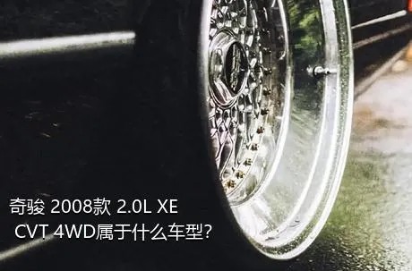 奇骏 2008款 2.0L XE CVT 4WD属于什么车型？