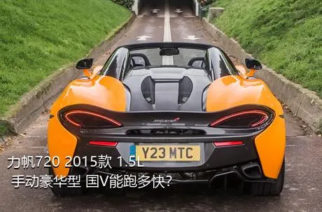 力帆720 2015款 1.5L 手动豪华型 国V能跑多快？