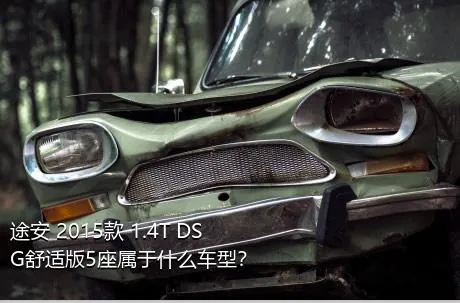 途安 2015款 1.4T DSG舒适版5座属于什么车型？