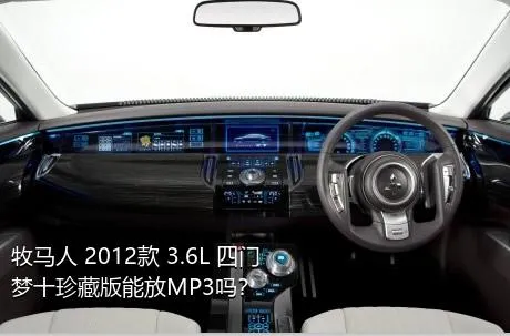 牧马人 2012款 3.6L 四门梦十珍藏版能放MP3吗？