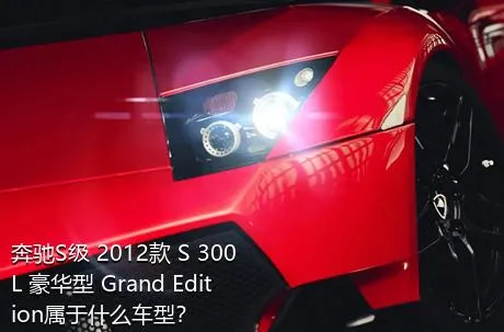 奔驰S级 2012款 S 300 L 豪华型 Grand Edition属于什么车型？