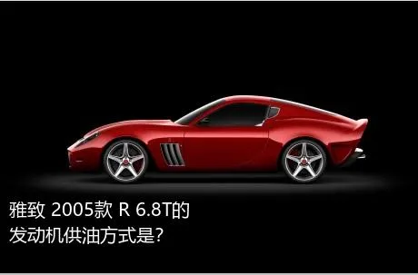 雅致 2005款 R 6.8T的发动机供油方式是？