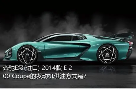 奔驰E级(进口) 2014款 E 200 Coupe的发动机供油方式是？