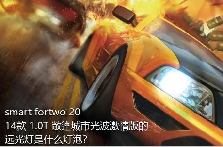 smart fortwo 2014款 1.0T 敞篷城市光波激情版的远光灯是什么灯泡？