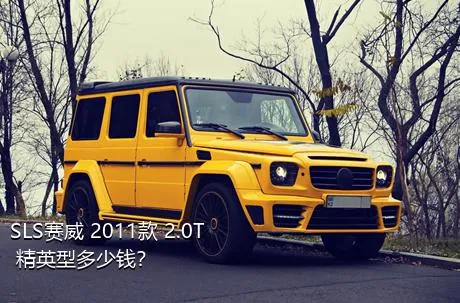 SLS赛威 2011款 2.0T 精英型多少钱？