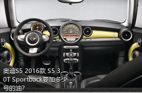 奥迪S5 2016款 S5 3.0T Sportback要加多少号的油？