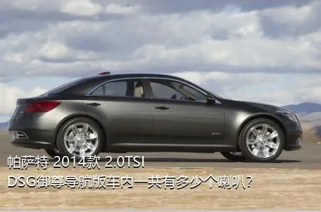 帕萨特 2014款 2.0TSI DSG御尊导航版车内一共有多少个喇叭？