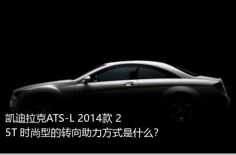 凯迪拉克ATS-L 2014款 25T 时尚型的转向助力方式是什么？